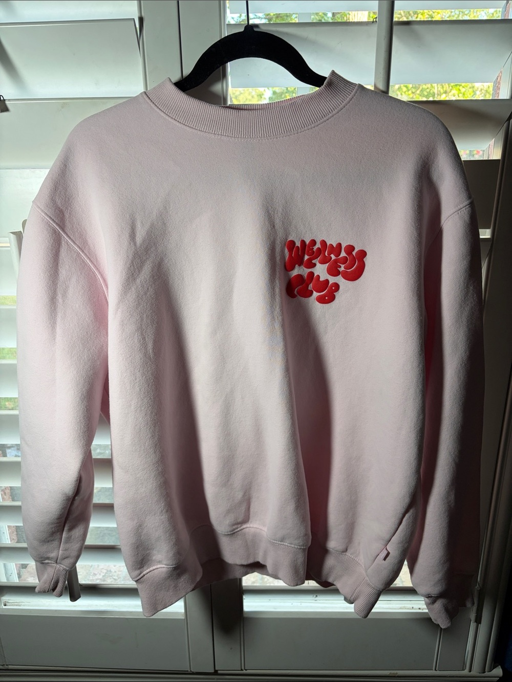 Womens Light Pink Graphic Crewneck Sweatshirt - Cotton On Body